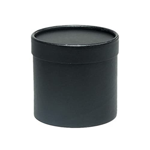 ehbn9 Caja de Regalo con Tapas para Regalo Cajas de Regalo de Flores de cartón Embalaje cilíndrico Negro