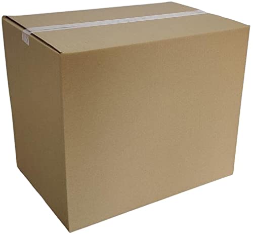 Cajas de Cartón para Mudanzas Almacenaje Transporte con Asas Reforzado (60 x 40 x 40 cm, 30 Unidades)