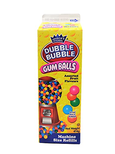 Dubble Bubble Gumball refill - Cartón reposición bolas de chicle