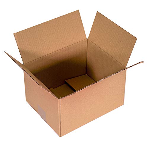 Only Boxes, Cajas de Cartón, Canal Simple Reforzado, Caja almacenaje, Dimesiones: 40 x 30 x 20, Caja con solapa, 20 Unidades