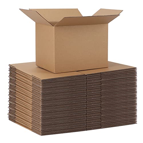 HORLIMER 40 Paquetes de Cajas de Carton para Envios 20,3 x 15,2 x 15,2 cm, Cajas Regalo Carton, Cajas Embalaje Cartón para Pequeñas Empresas